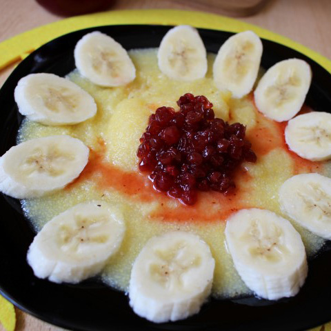Sončna polenta